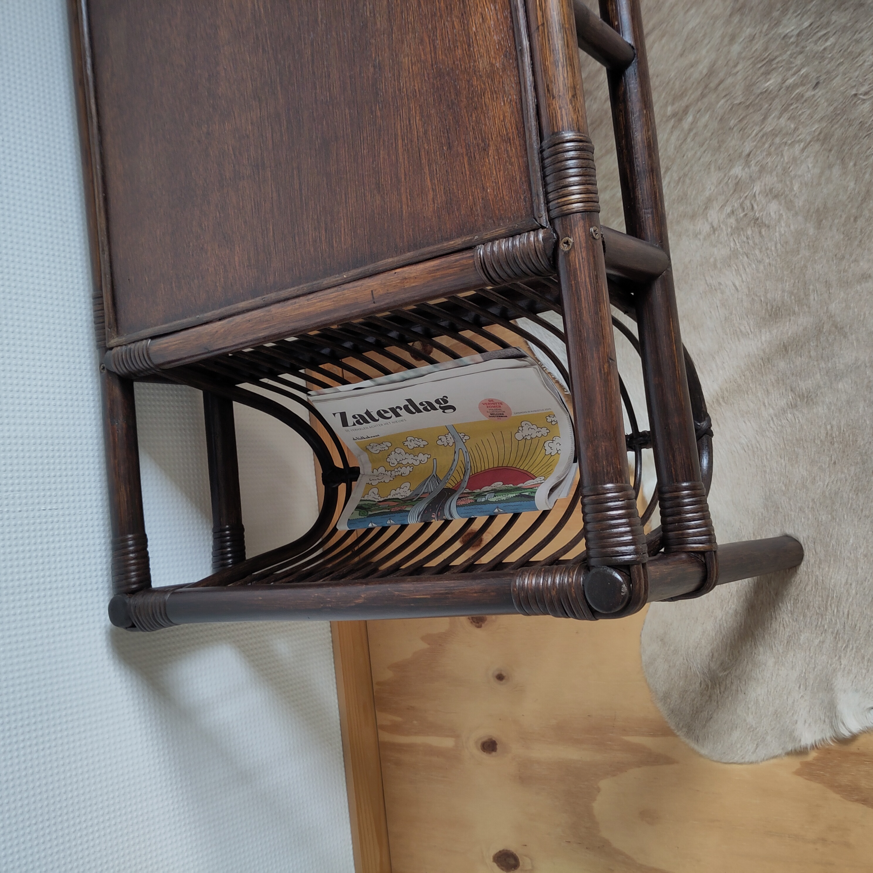 Rotan Manou Salontafel Met Lectuurmand image 11