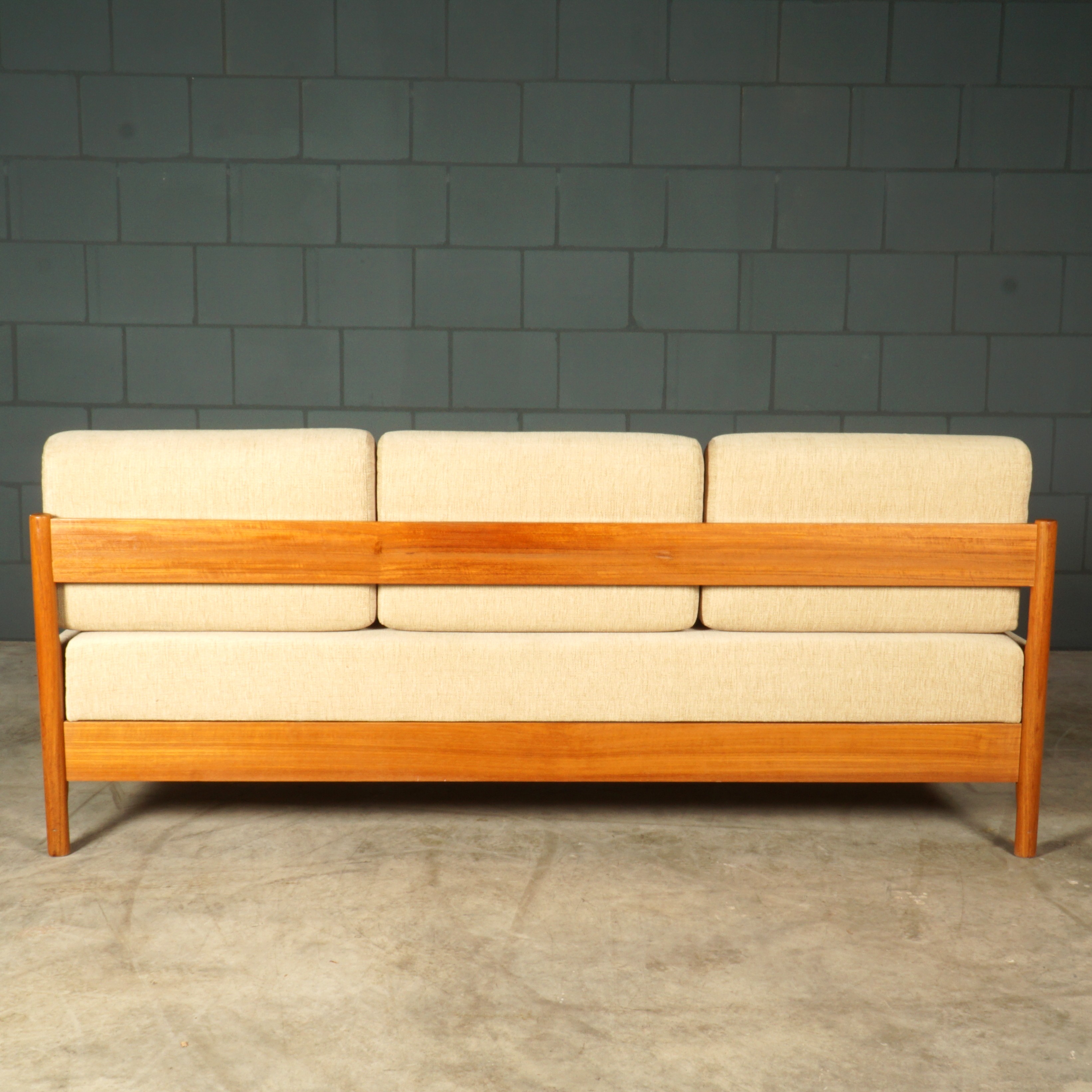 Vintage Deense Klepbank – Den Blaa Fabrik – Jaren 60 image 6