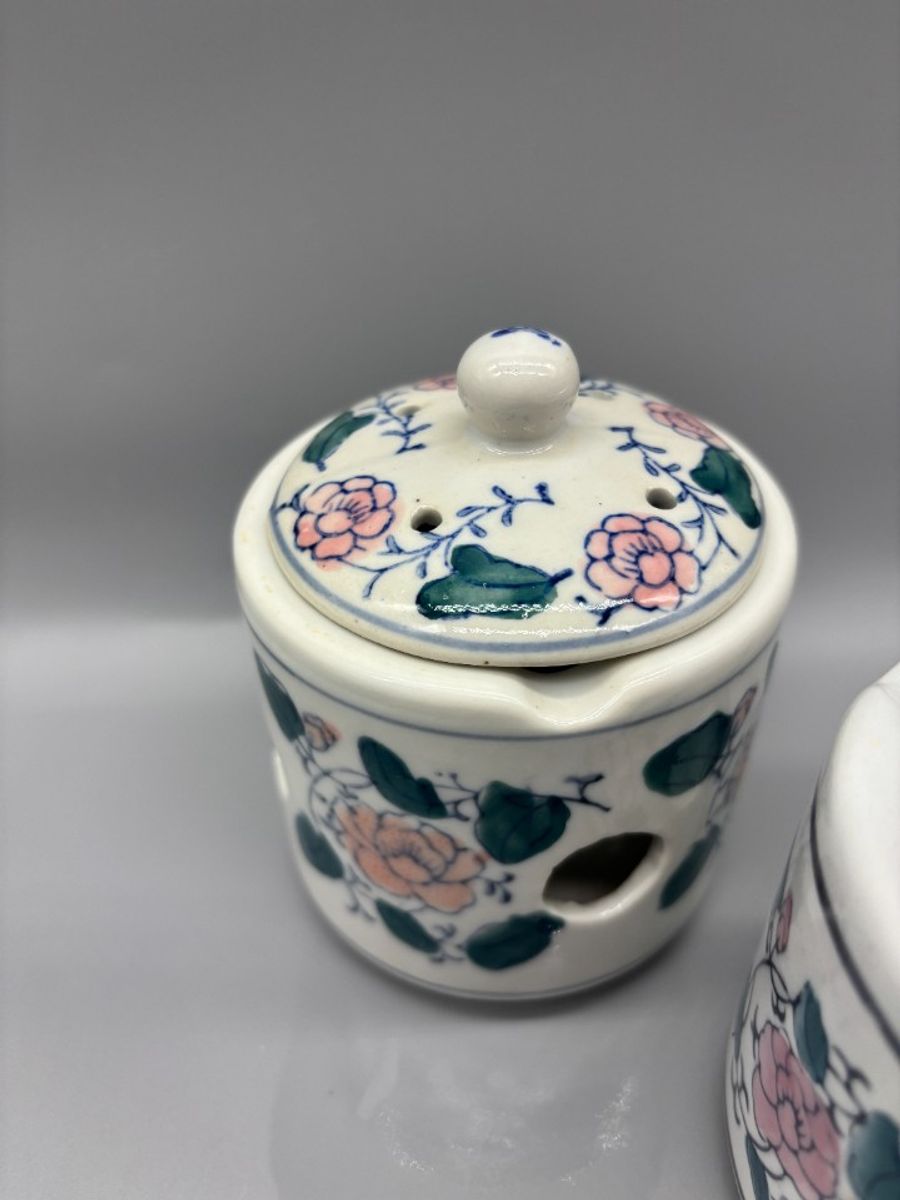 Set Chinees Pastel Potpourri Potjes 2 Stuks image 6