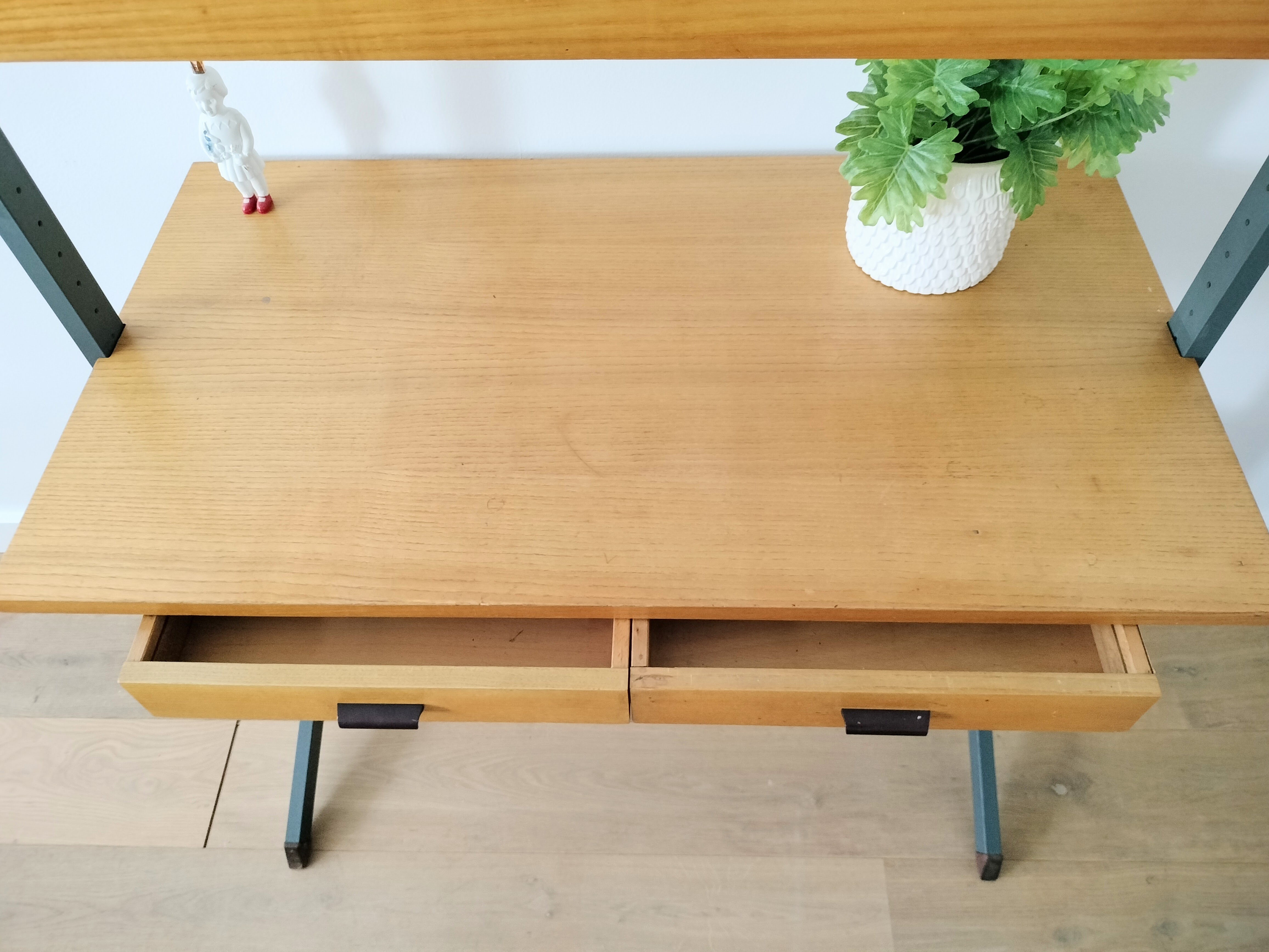 Vintage Vrijstaand Wandsysteem, Secretaire Olof Pira image 6