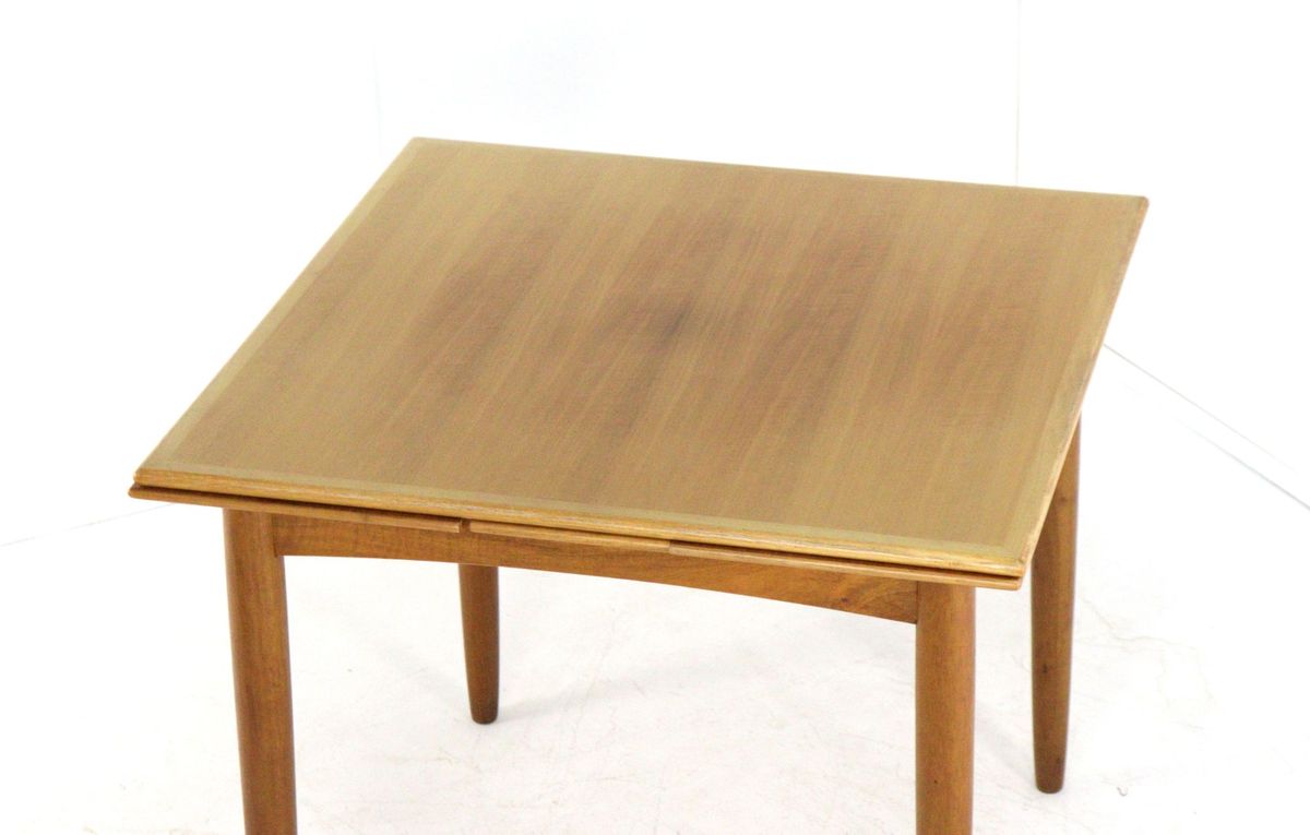Compacte Vierkanten Verlengbare Vintage Eettafel image 13