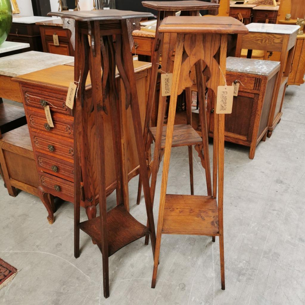 Vintage Bijzettafeltje Plantentafeltje Tafeltje Tafel Pied De Stalle 802 image 14