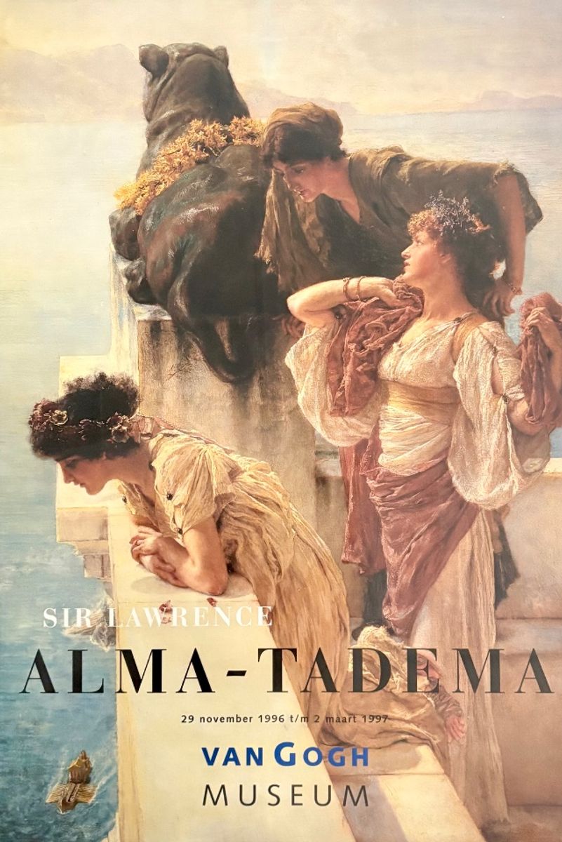 Affiche Alma-tadema Van Gogh Museum 1996 image 2