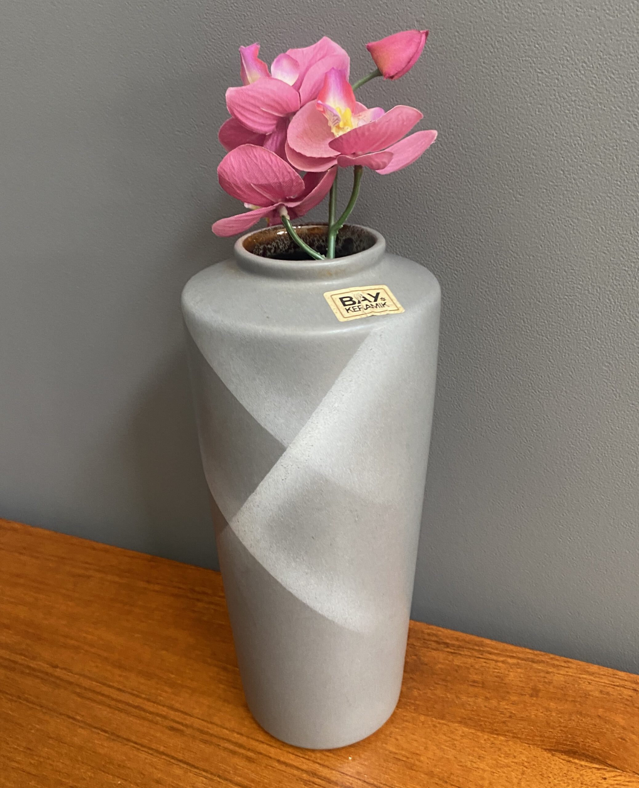 Modernist Vase By Bay Model 690 25 1970s Wgp image 12