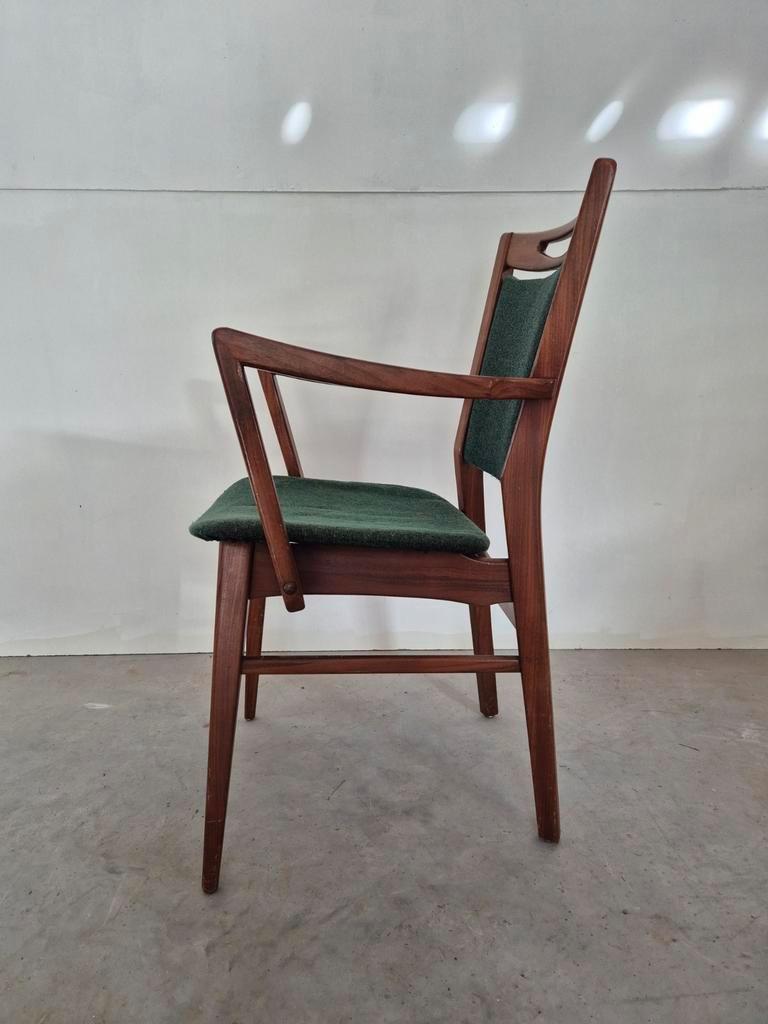 Vintage Deense Teak Stoel Met Armleuningen Design image 5