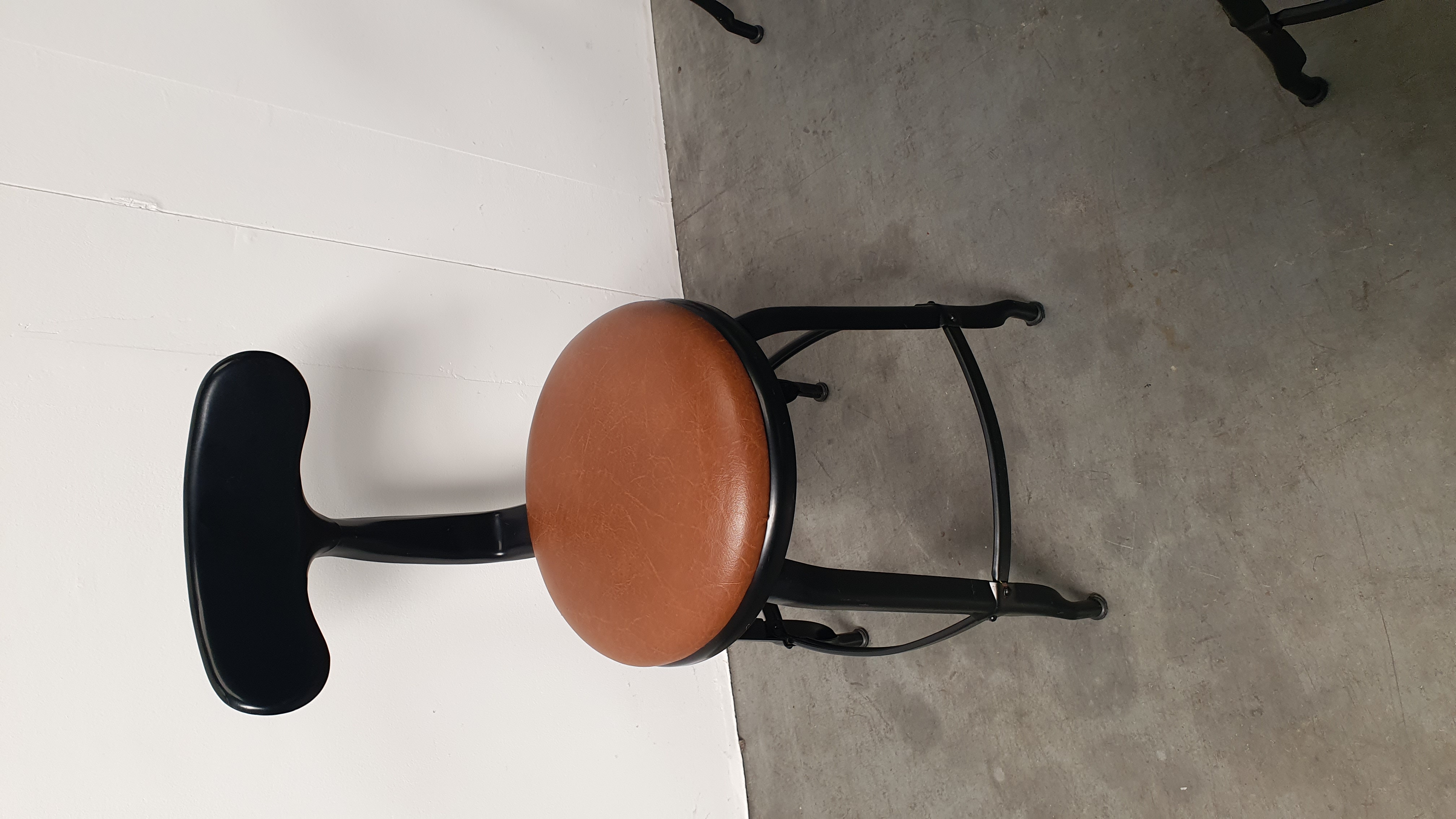 6x Chaise Nicolle Franse Industriële Metalen Design Stoelen image 10