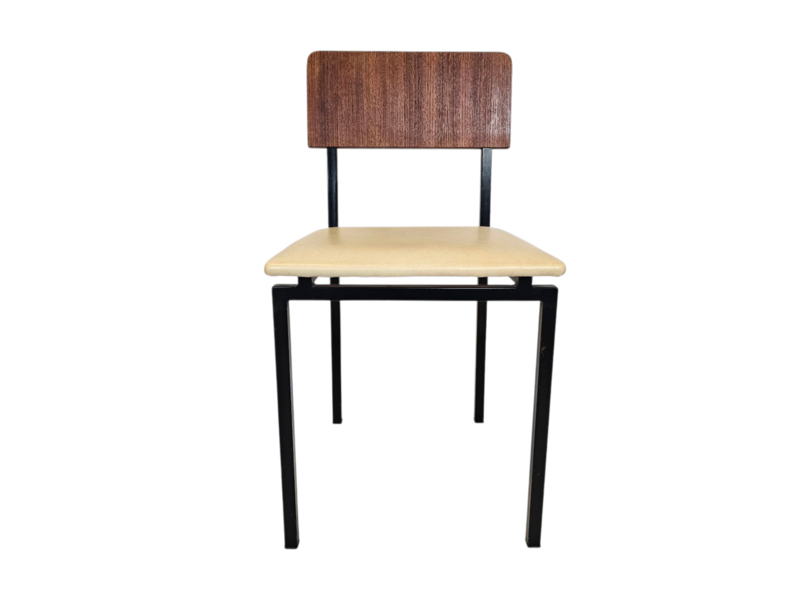 Vintage - Dutch Design - (2) Eetkamerstoelen - Martin Visser Stijl - 60's image 7