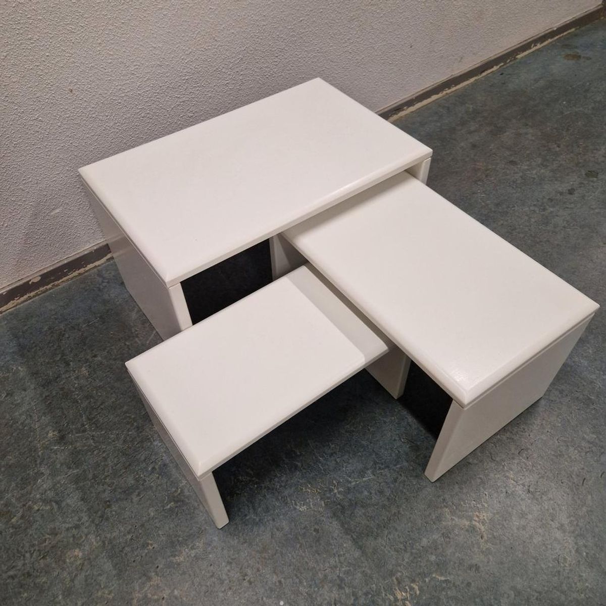 70's Vintage Salontafel Mimiset Jaren 70 Bijzettafel Set image 7