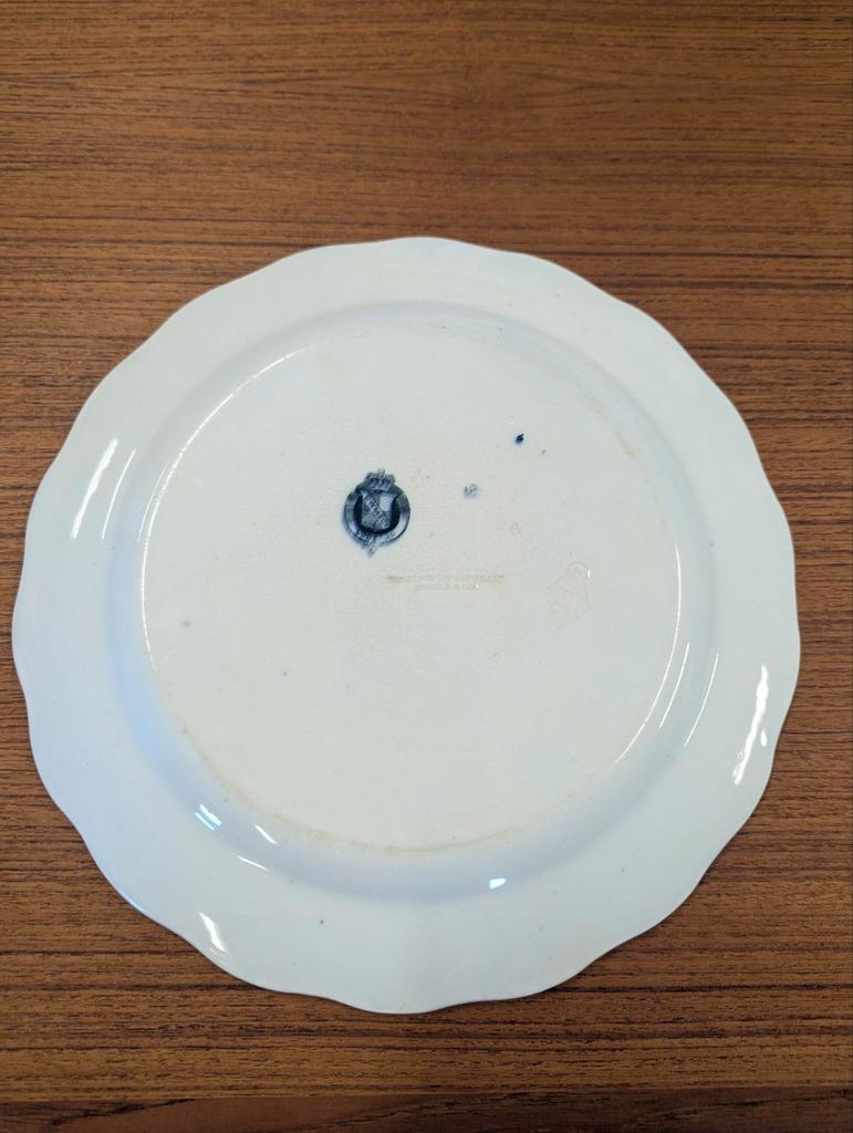 Bwm & Co Antique English Dinner Plate image 5