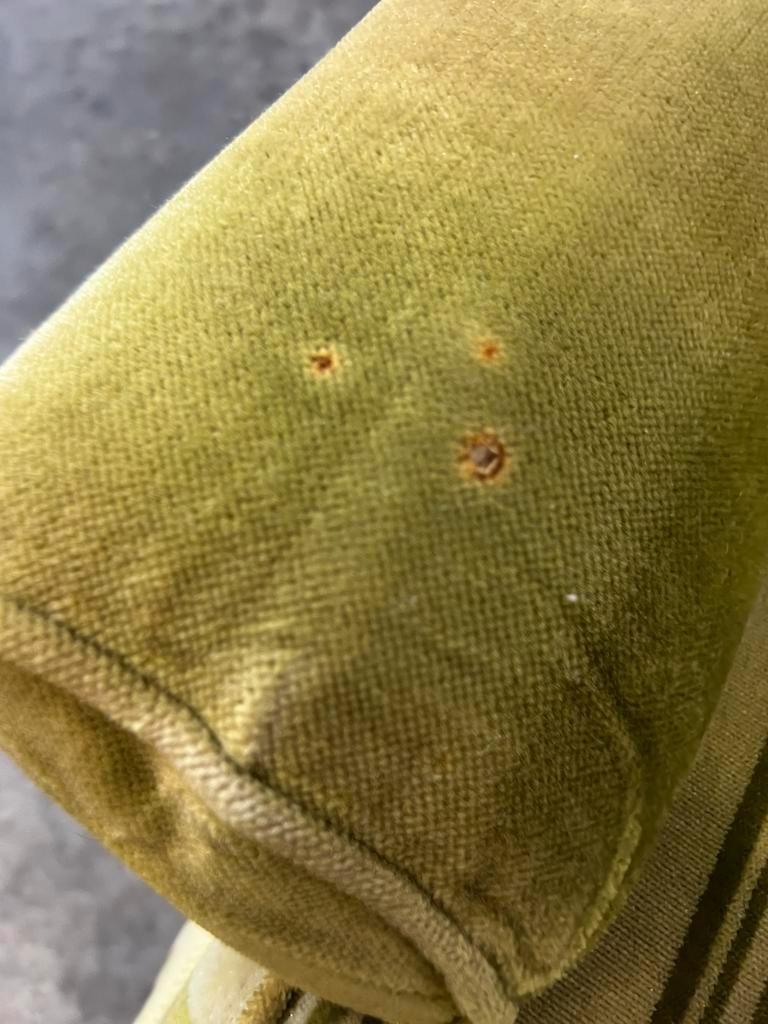 Vintage Groene Eenzit / Zetel / Fauteuil image 10