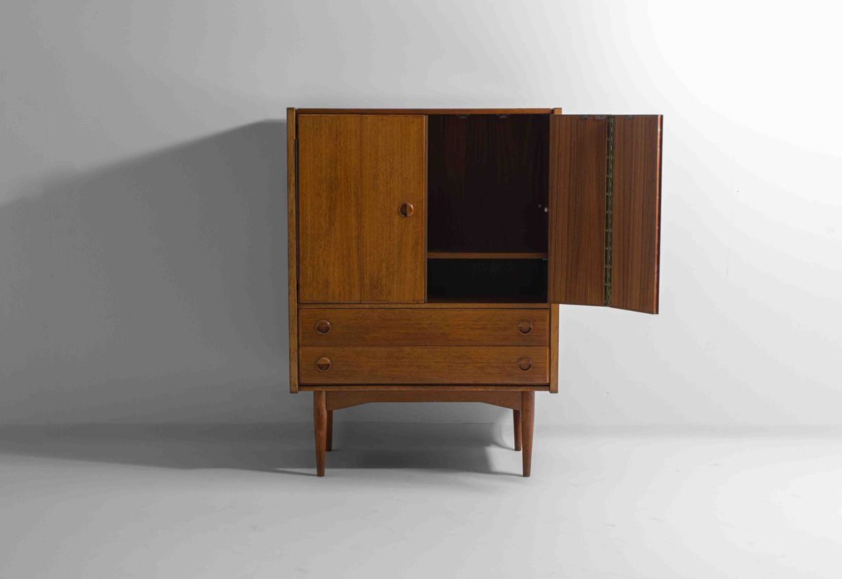 Mid Century Barkastje In Beukenhout, 1960 image 4