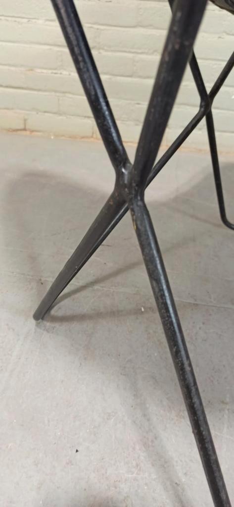 Zwarte Leer Vliender Fauteuil Stoel image 10