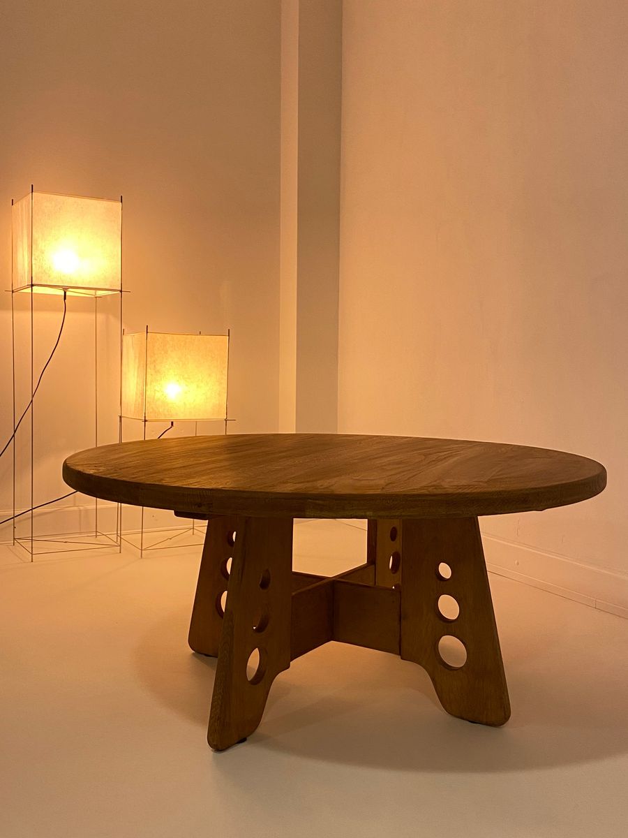 Vintage Oak Coffee Table By Gilbert Marklund For Furusnickarn Ab image 3
