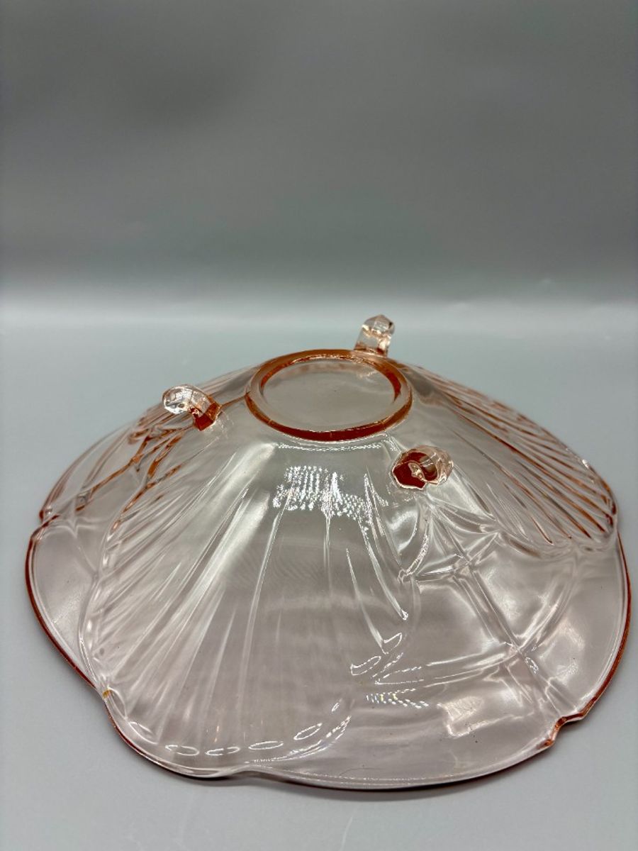 Fruitschaal Rosaline Persglas 50's image 3