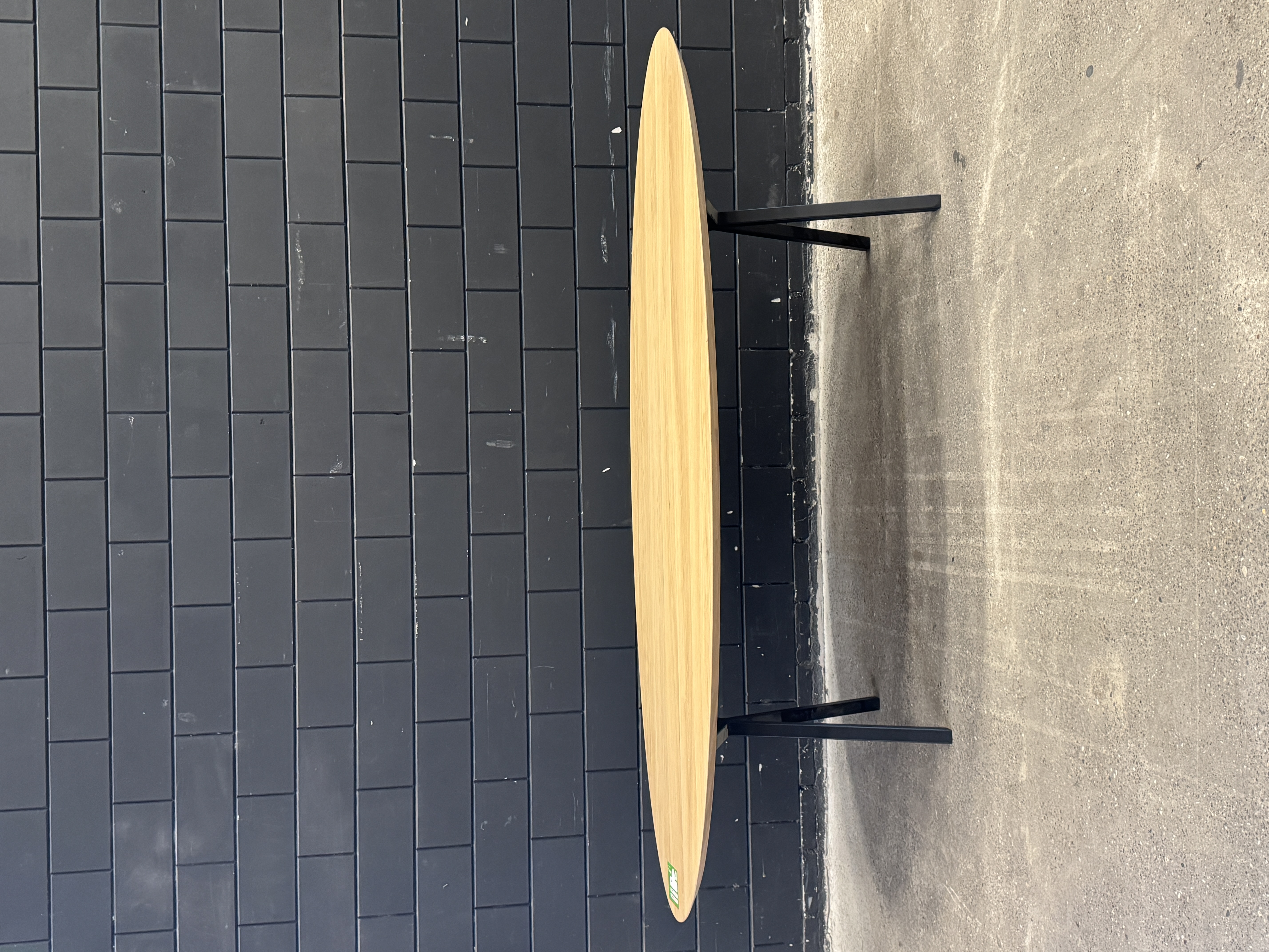 Studio Henk Eettafel Slim X Type Hardwax Olie Naturel, Ovaal image 3