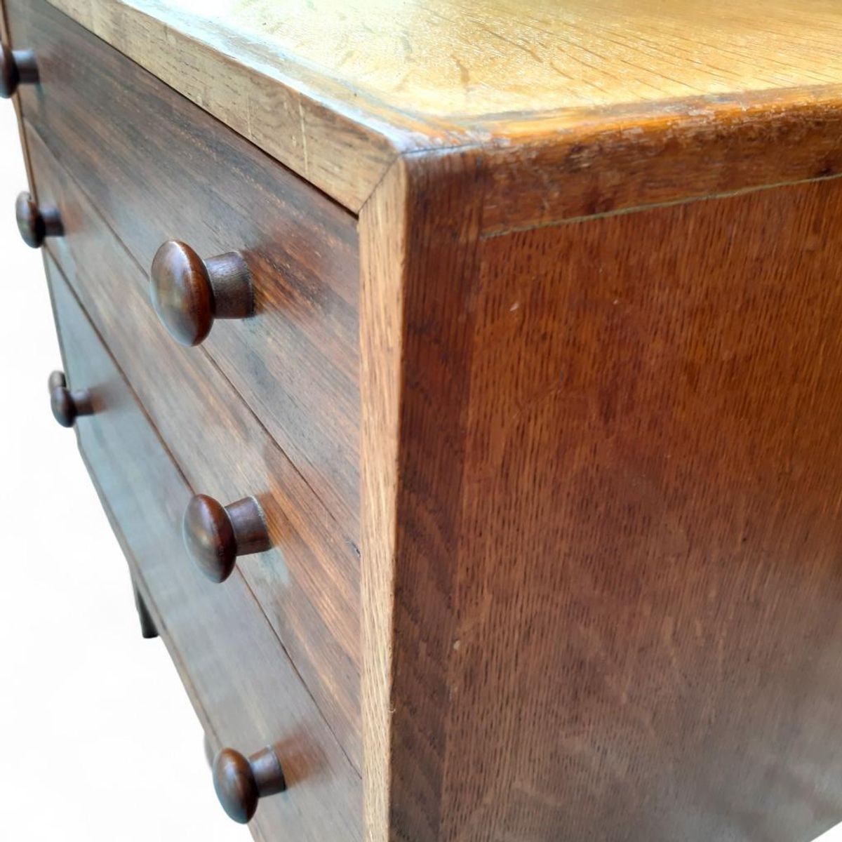 Vintage Design Ladekastje, Massief Hout H63b59d34cm image 7