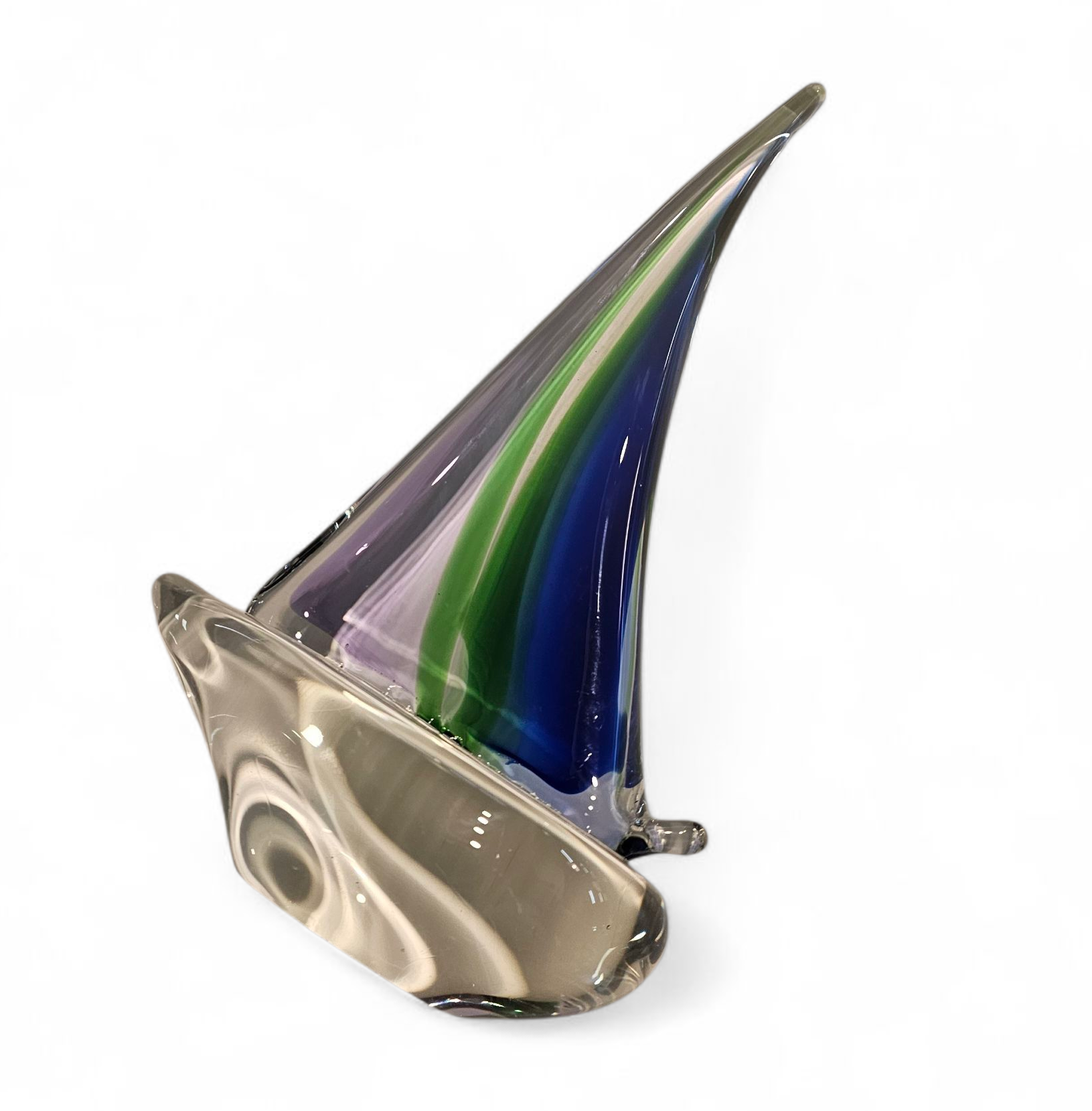 Murano Glass / Sailing Boat / 1980s image 13