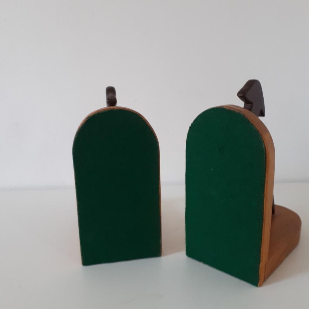 * 2 Vintage Boekensteunen Gazelle Beeld Boekensteun image 6