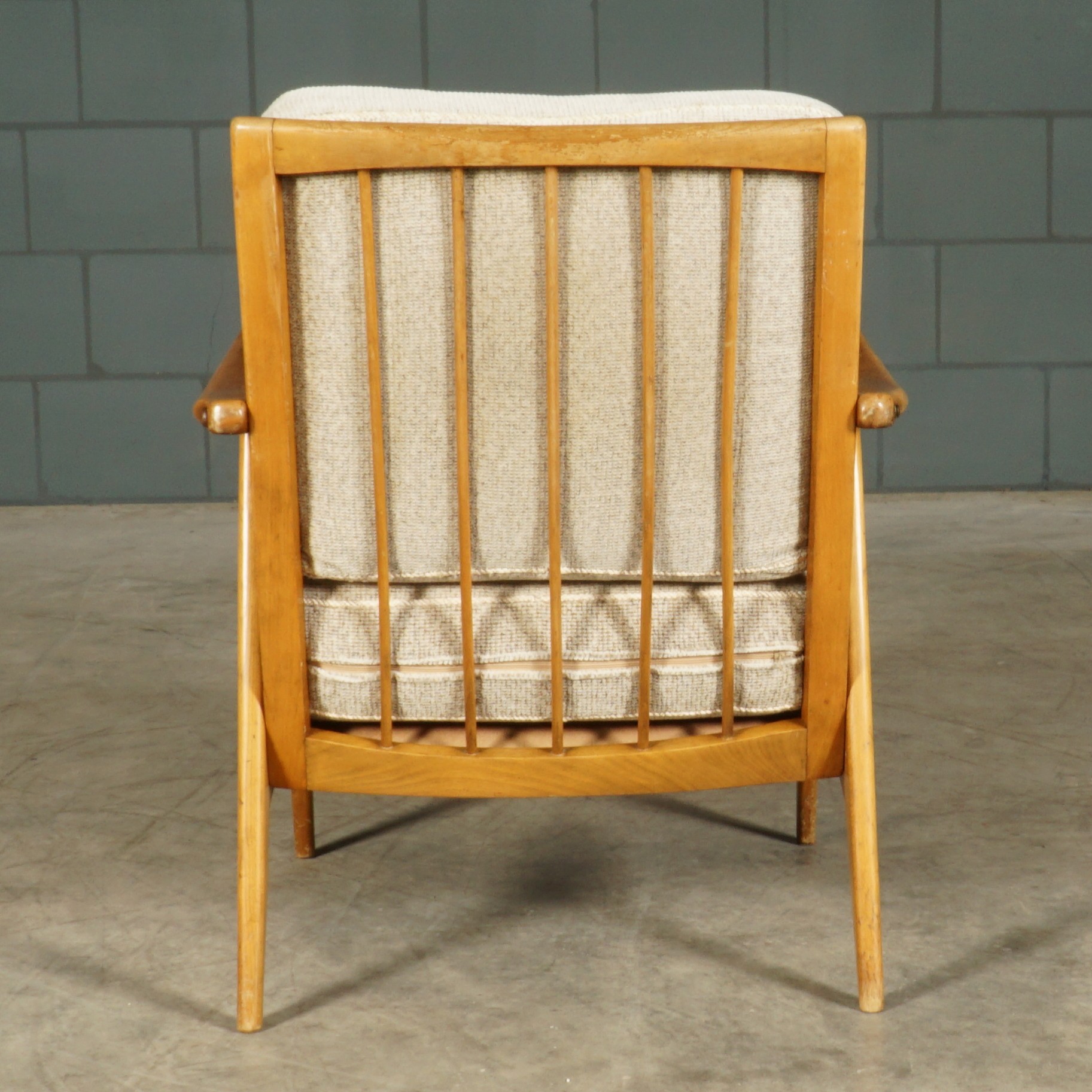Set Deense Lougefauteuils – Notenhout – Jaren 60 image 6
