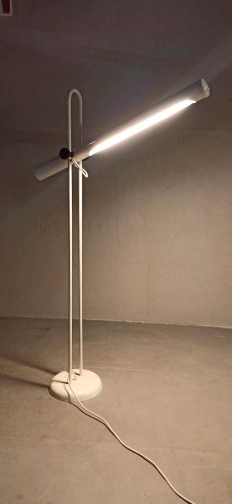 Vintage Postmodern Vloerlamp, Wit image 8