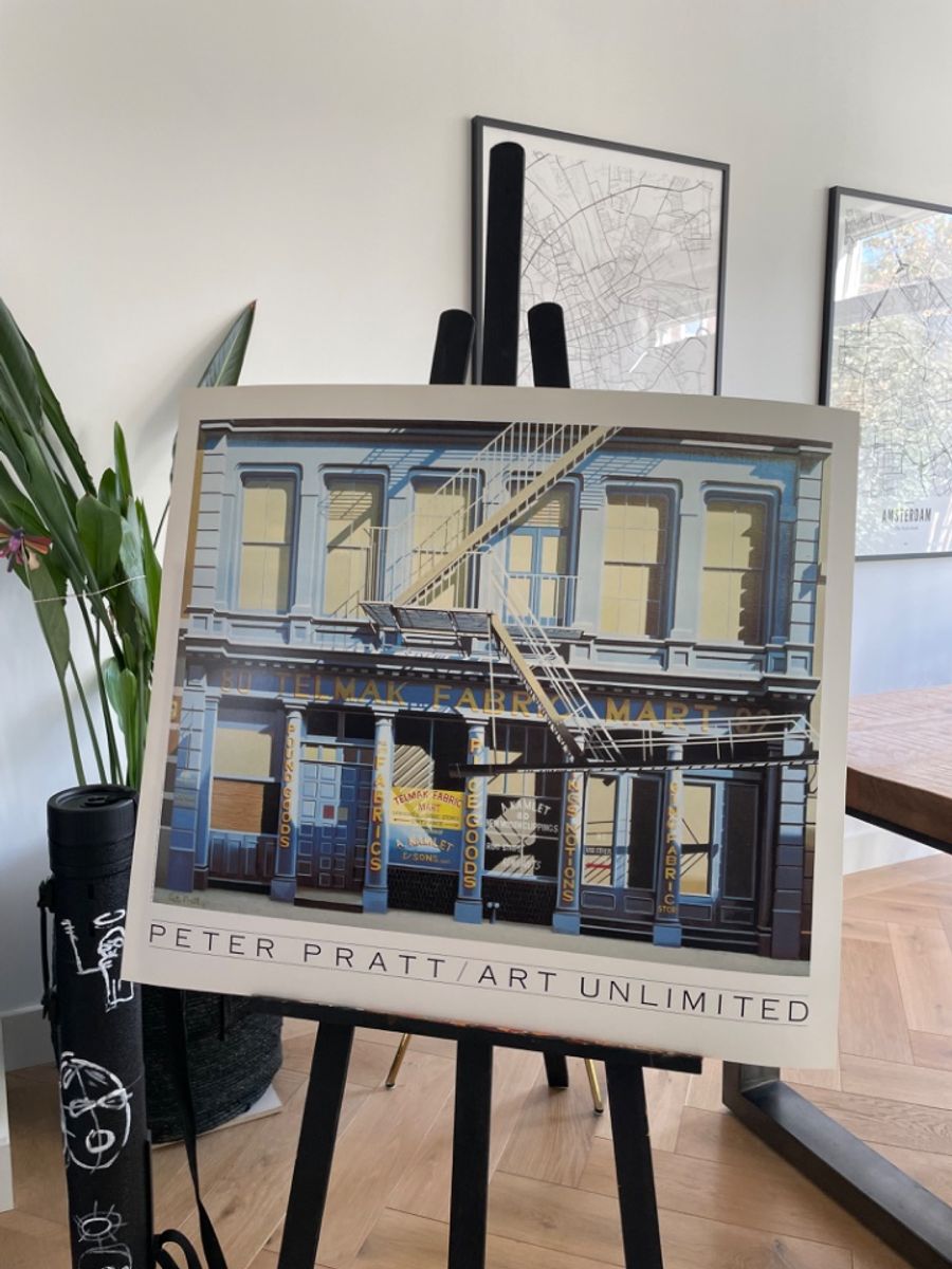 Peter Pratt, Soho, 1982 – Rare Vintage Poster image 3