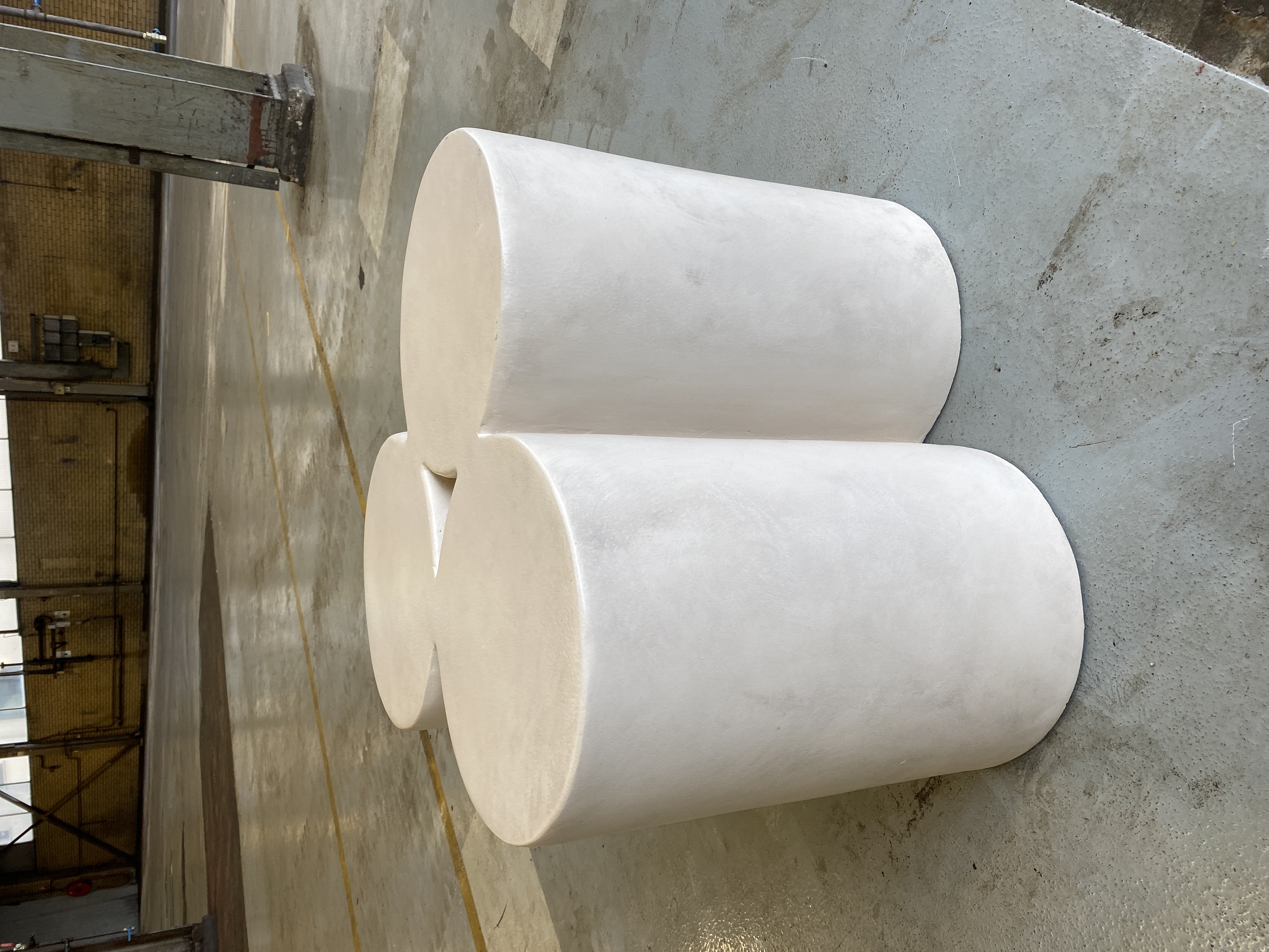 101 Copenhagen | Cylinder Table, Low - Birch image 3