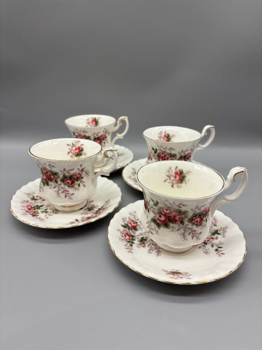 Royal Albert Lavender Rose Set Dames Kop En Schotels 8 Delig image 6