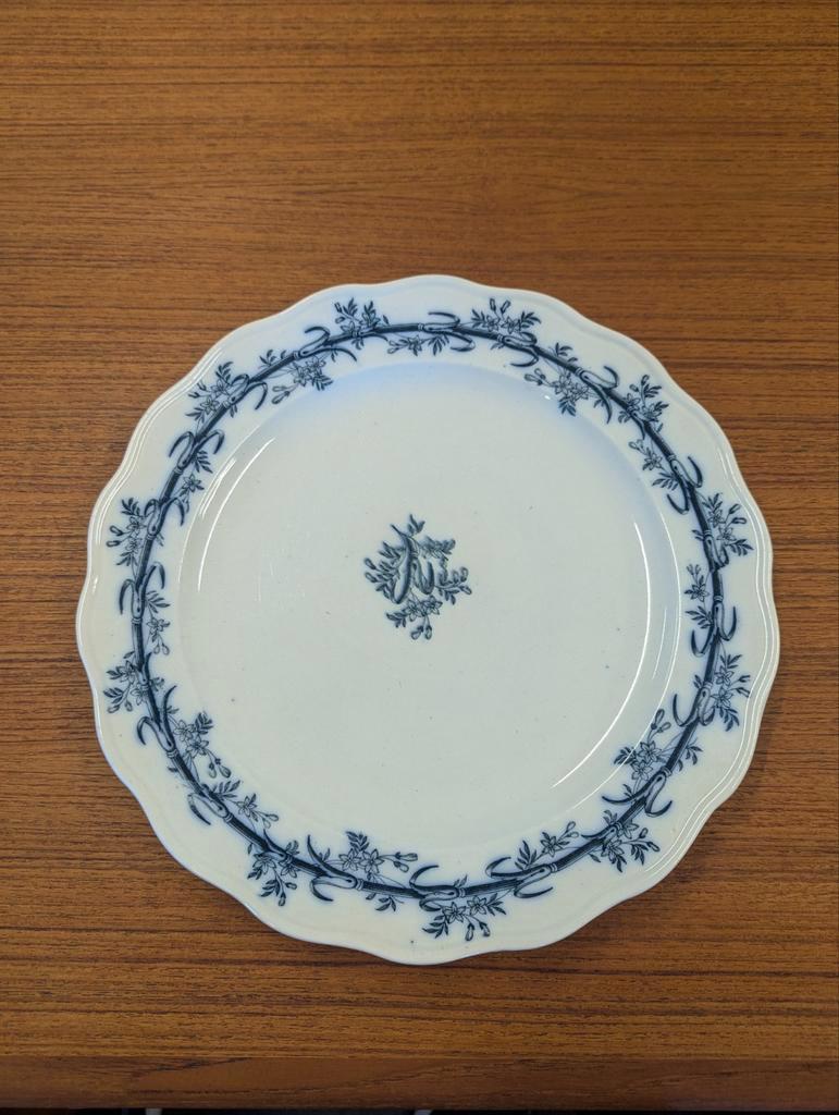 Bwm & Co Antique English Dinner Plate image 8
