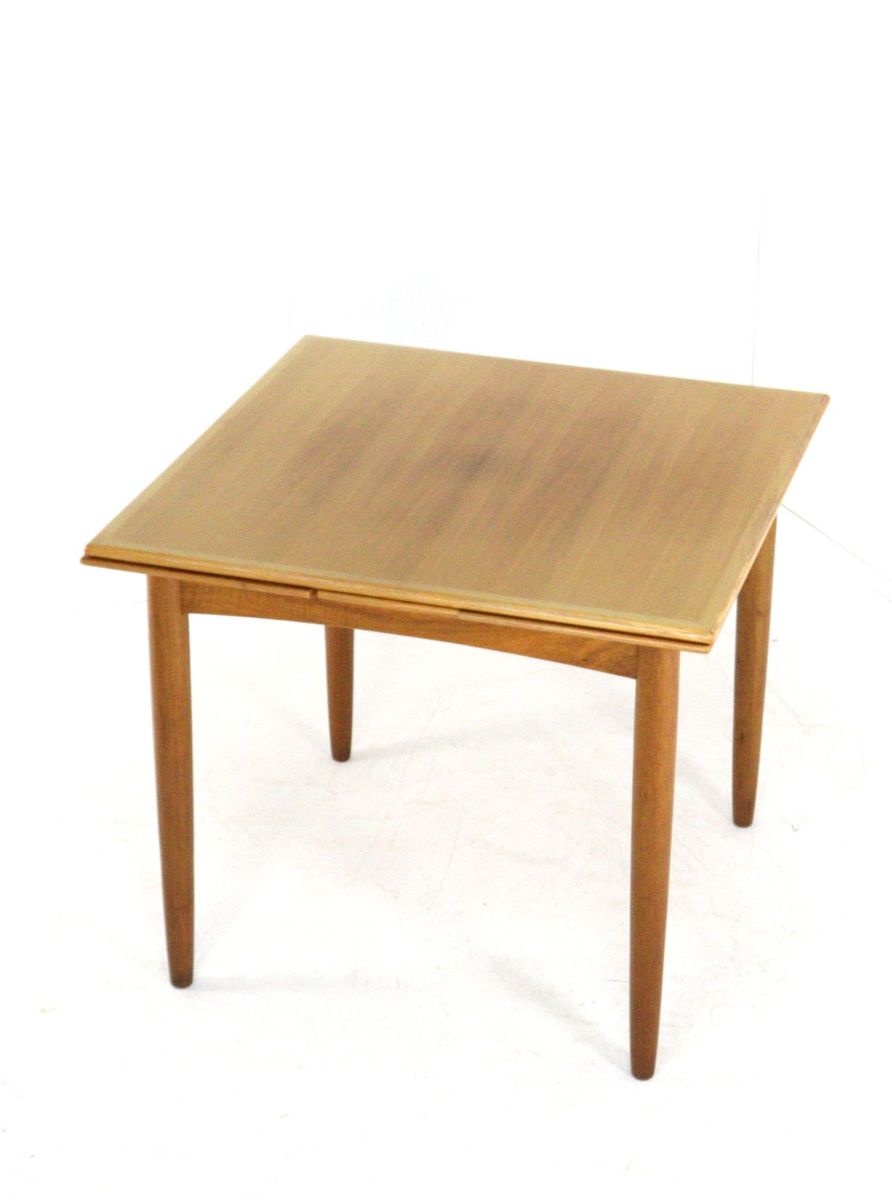 Compacte Vierkanten Verlengbare Vintage Eettafel image 11