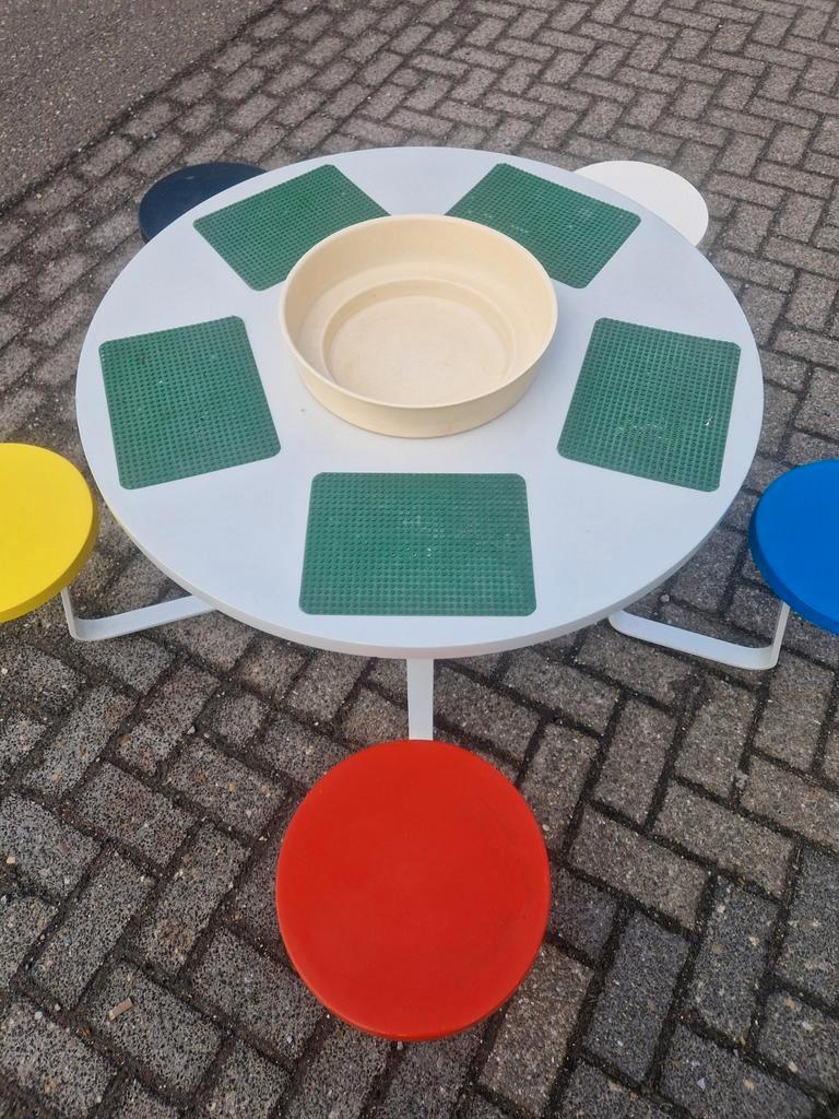 Ole Gjerlov Knudsen Jaren 70 Vintage Lego Tafel image 6