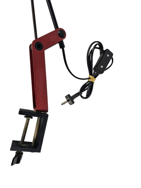 IKEA Design - Verstelbare Bureaulamp - Metaal - Tafelklem - 80's image 5
