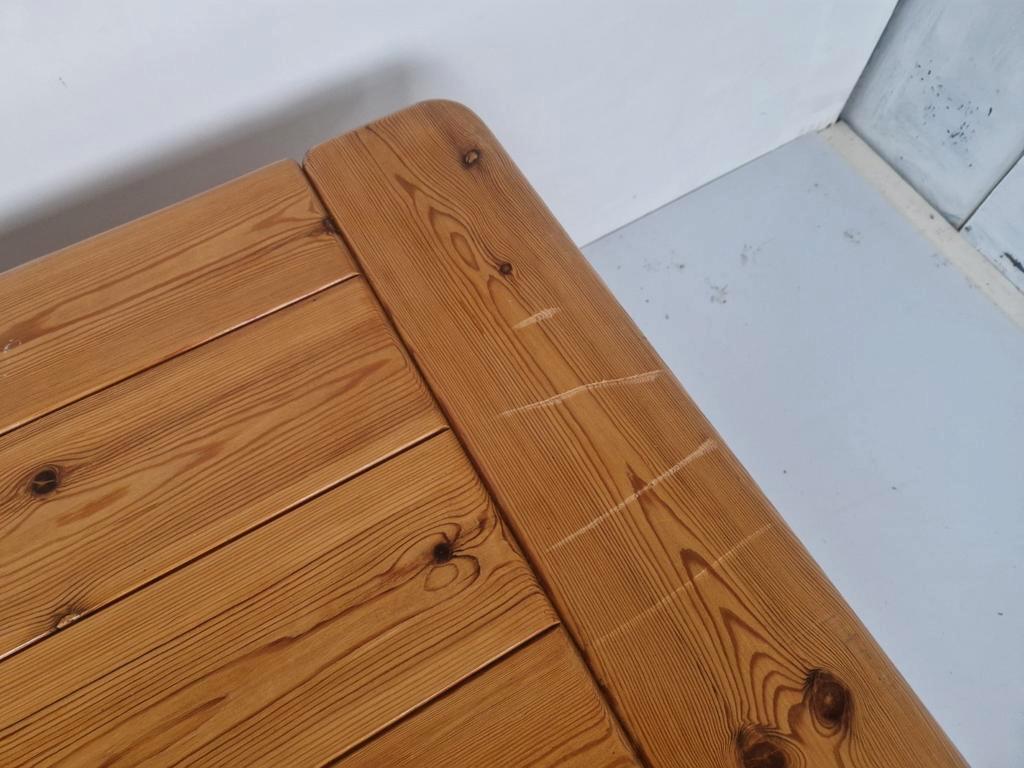 Japandi Stijl Vintage Zweedse Grenen Salon Tafel. image 9