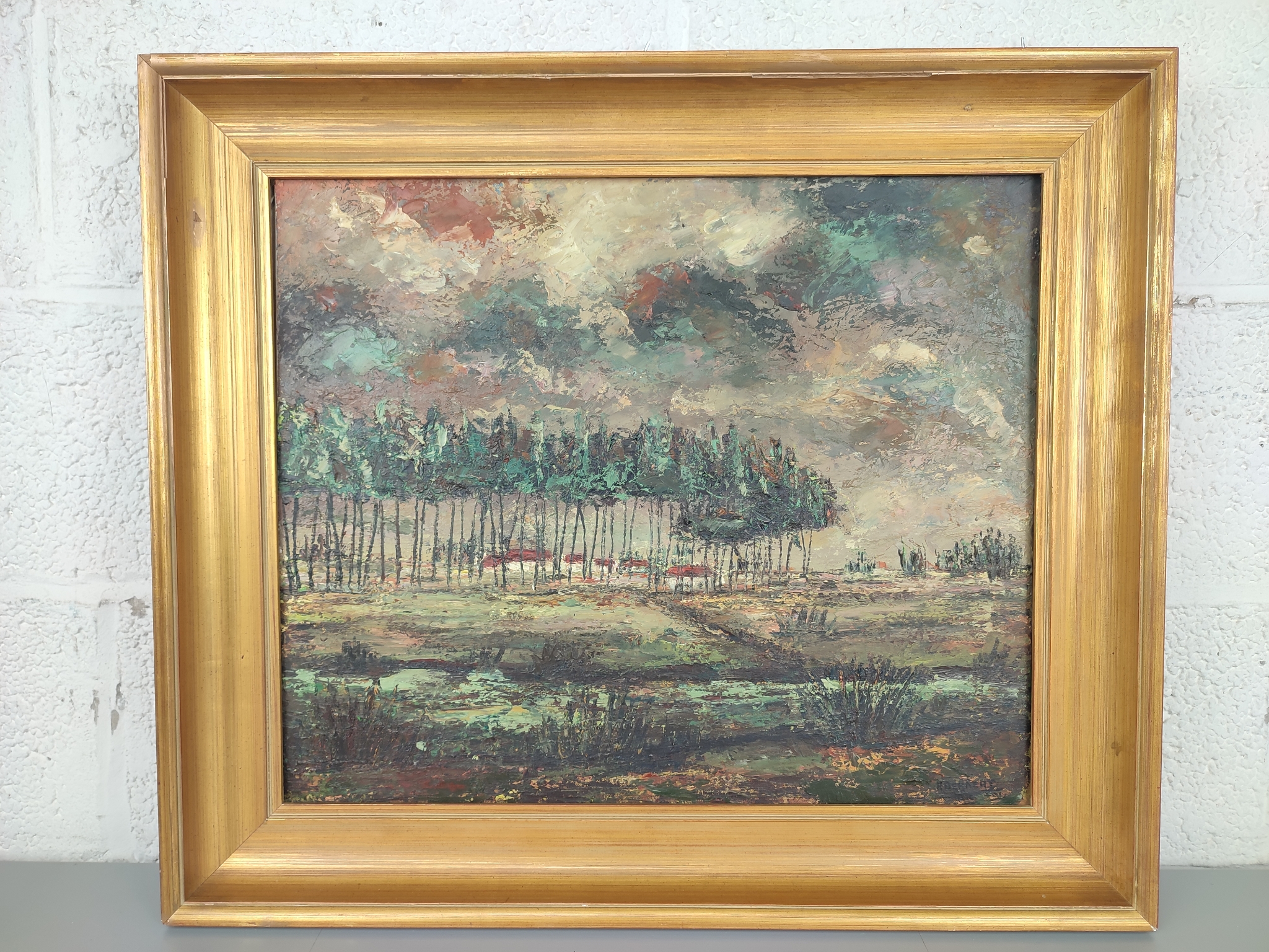 H. Bekaert - Landschap Schilderij image 5