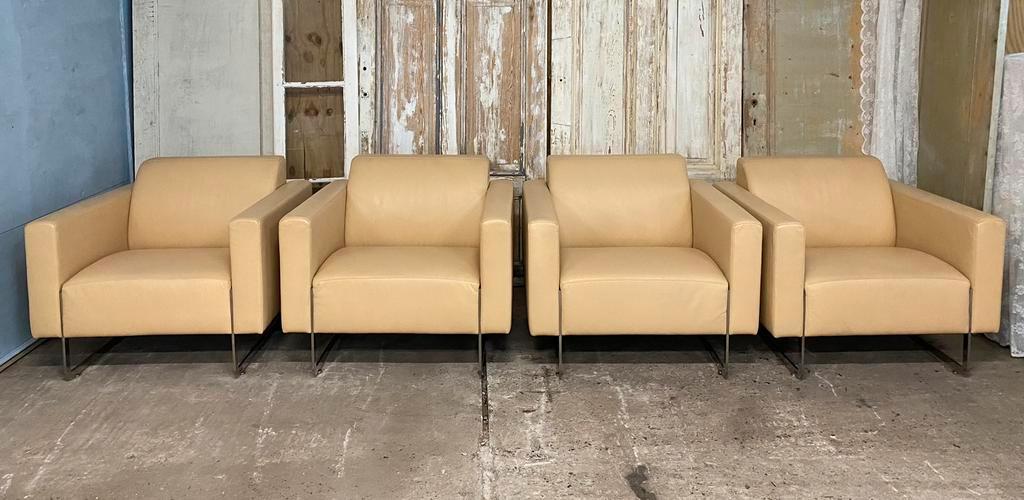 Mare Artifort Fauteuils (4x) - Design Klassiekers. Leder. image 2