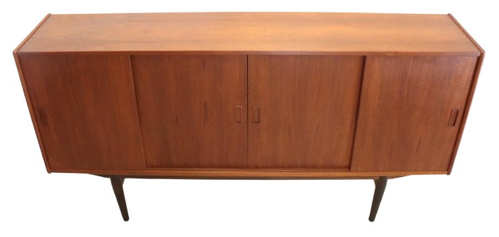Vintage Kast Midboard Highboard 'snertinge' Deens image 14