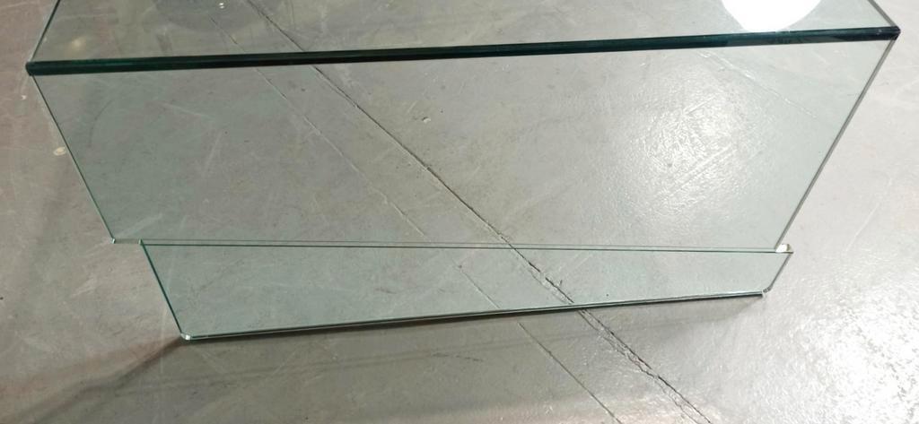 Vintage Design Glazen Salontafel, Postmoder image 19