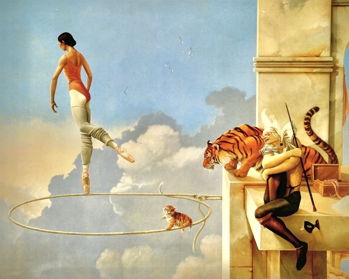 Michael Parkes (1944) - Dream Of Rosa image 2