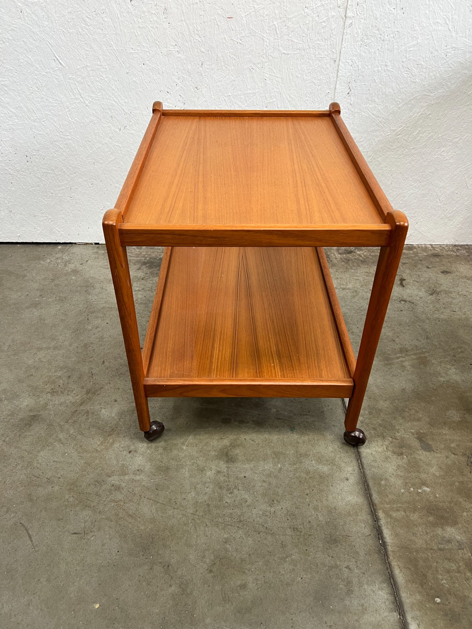 Vintage Deense Trolley / Bijzetmeubel, Teak, Brdr Furbo, 1960's image 5