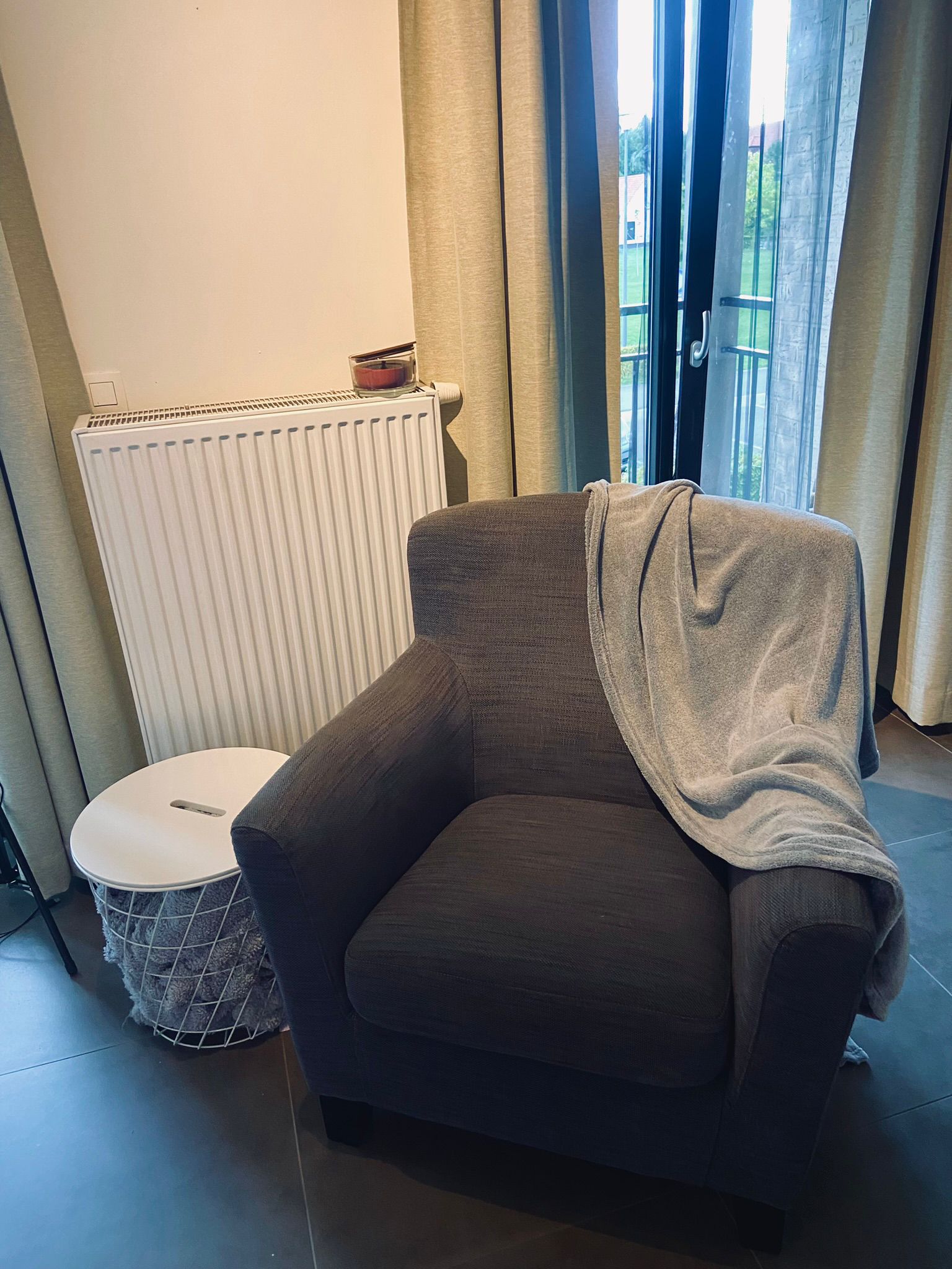 Donkergrijze Fauteuil image 3