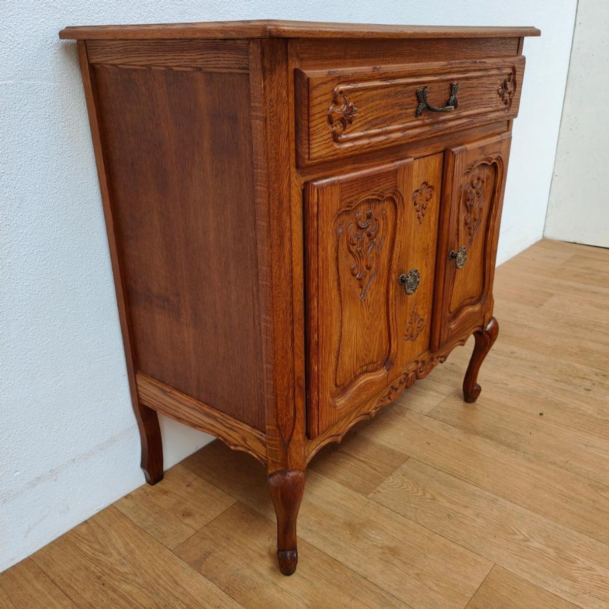 Vintage Landelijk Ladekastje Buffetkastje Ladekast Halkastje Wandkast image 7