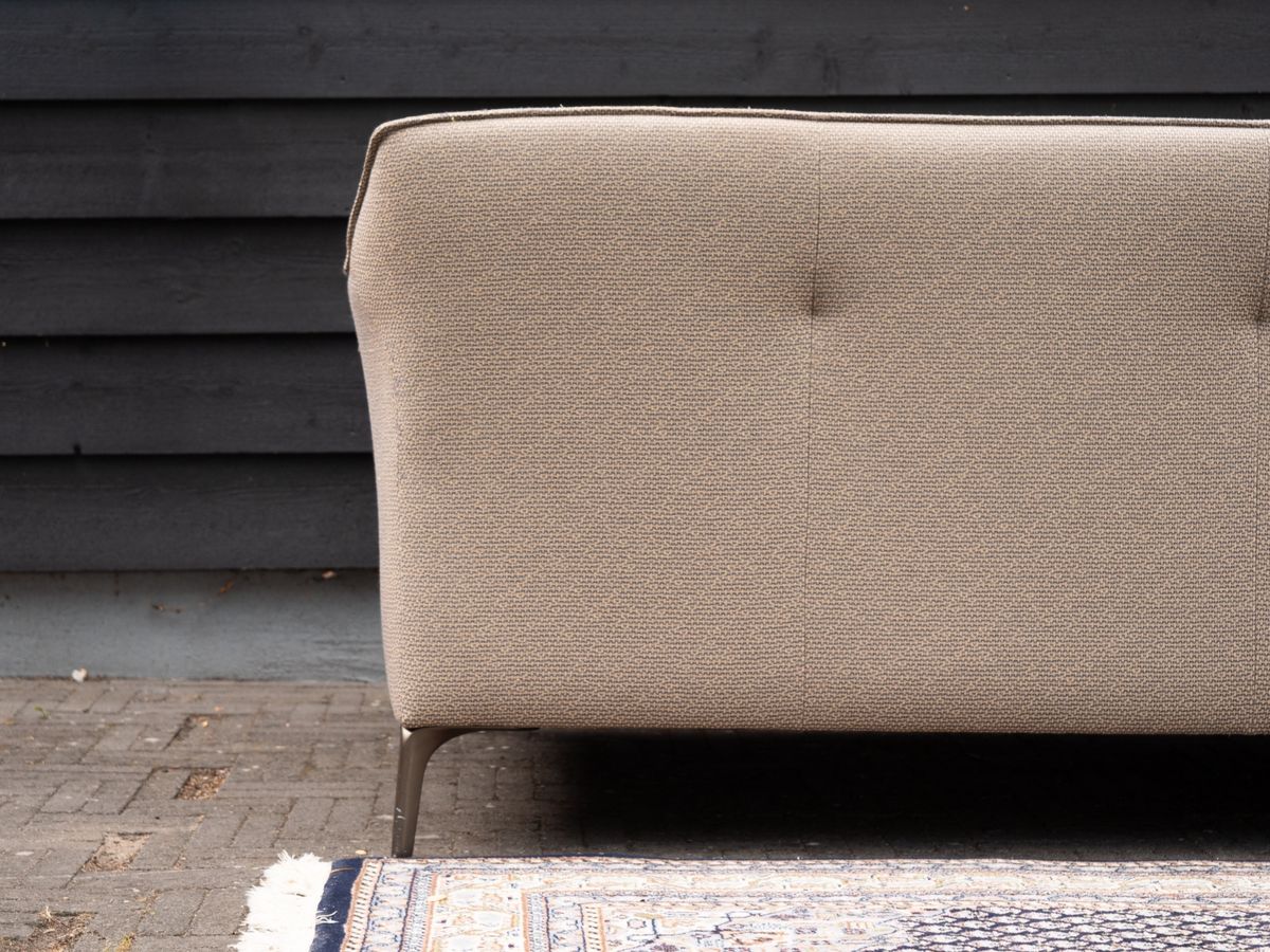 Leolux Mayon | 3-zits Designer Bank | Groen, Beige, Gemeleerd image 12