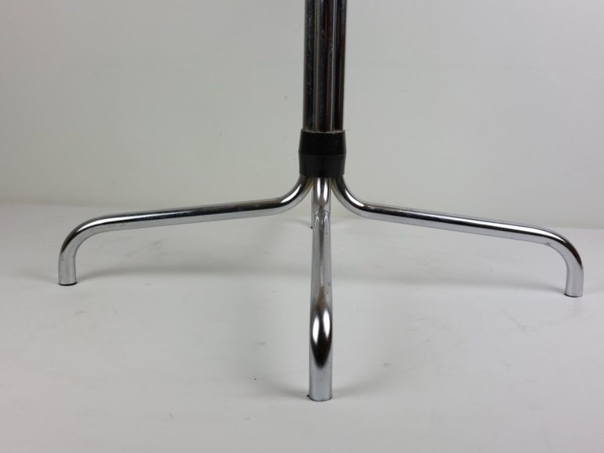 Vintage Brabantia Stoel / Stool / Chair Voor Eetkamer Of Keuken In Beige Kunstleder (skai) image 5