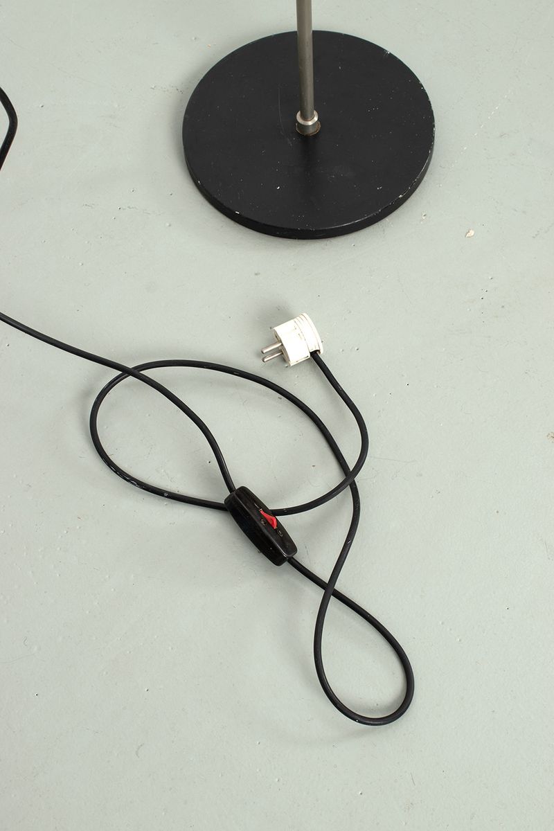 Bijzonder Fraaie, Verstelbare, Fifties Vloerlamp image 5