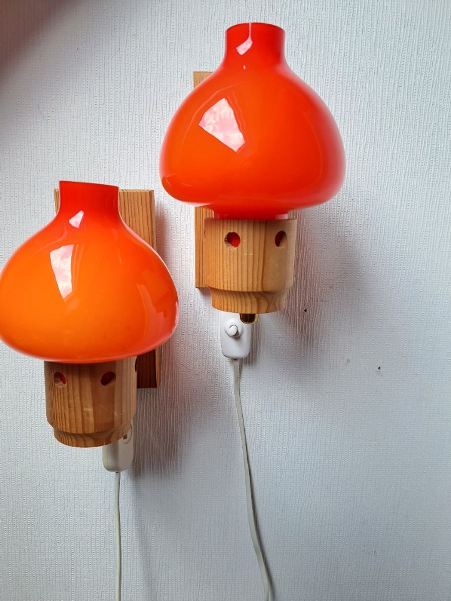 Vintage Wandlampjes Aneta Sweden image 4