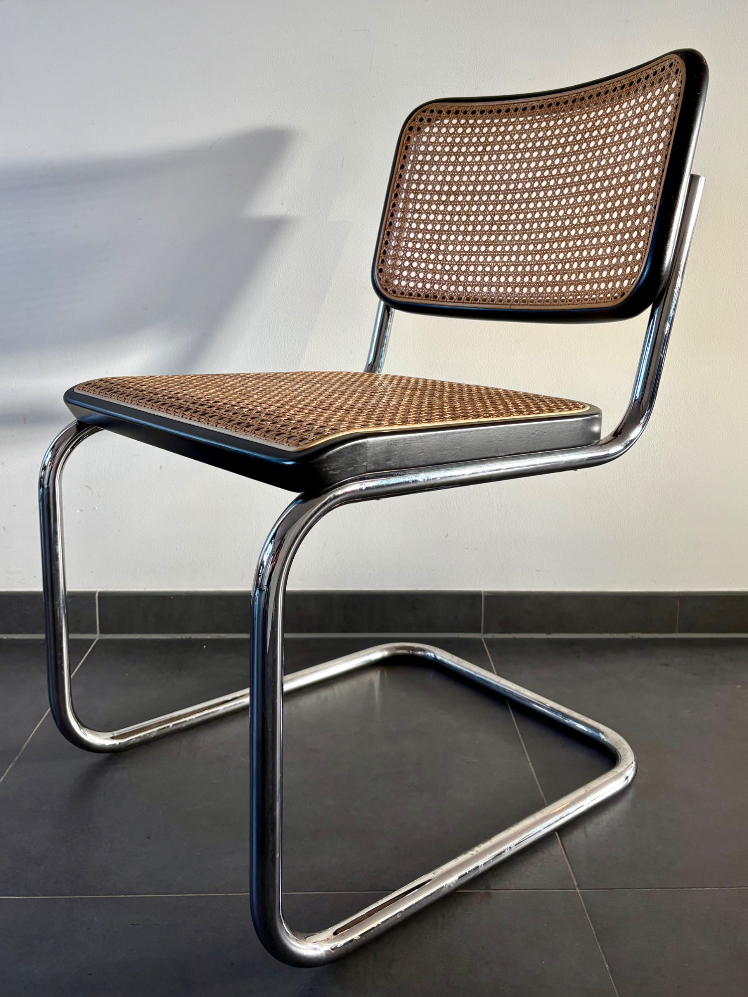 Originele Thonet S 32 V Sledestoel Door Marcel Breuer image 2
