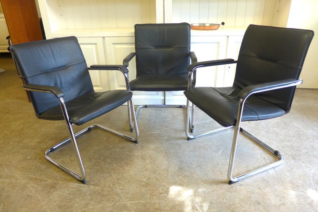 Mooi Set Van 4 Vintage Retro Formica Stoelen image 14