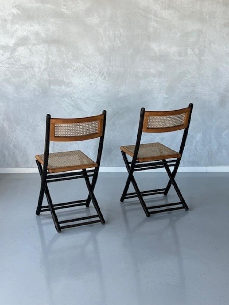 Jaren 70 Klapstoelen 2x Vintage Retro Klapstoel Prijs P/stuk image 7