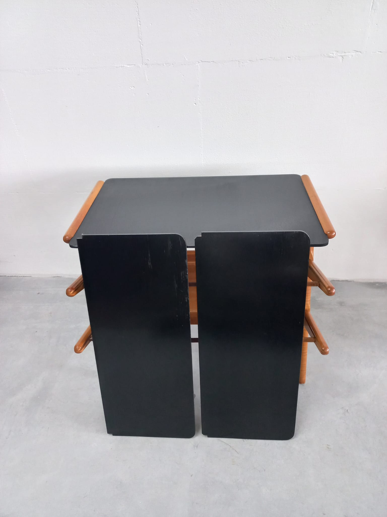 Zeldzaam Wim Den Boon (attrib) Modernistische Side Table Wandmeubel image 7