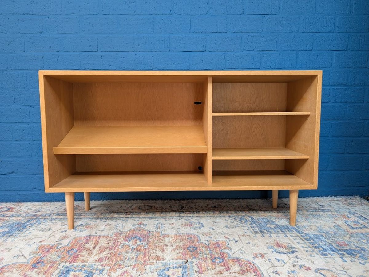 Vintage Boekenkast Met Tijdschrift Gedeelte, Jaren 60 image 7
