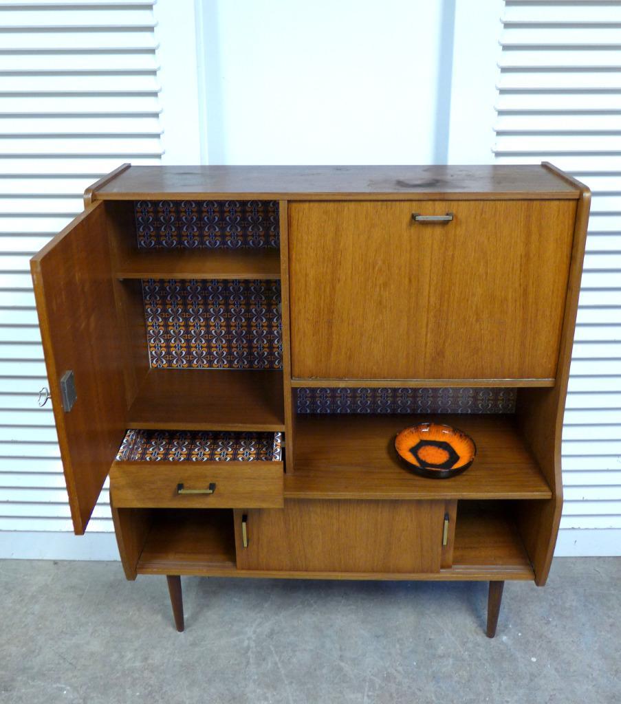 Prachtige Midcentury Retro Vintage Boekenkastje image 11